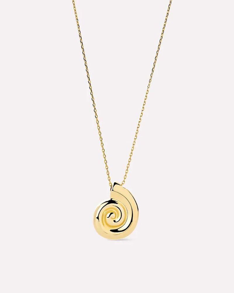 Ariel Shell Pendant Necklace in Gold | Ana Luisa | The Paper Store