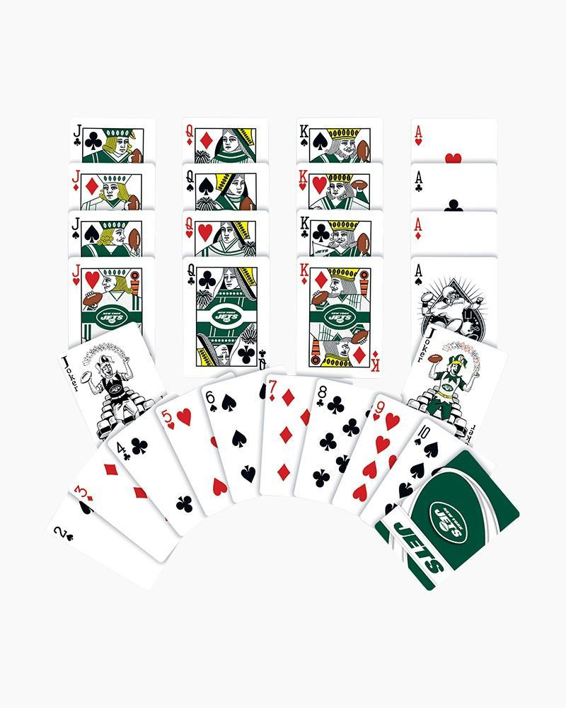 New York Jets Playing Cards | Masterpieces Puzzle Company | The Paper Store