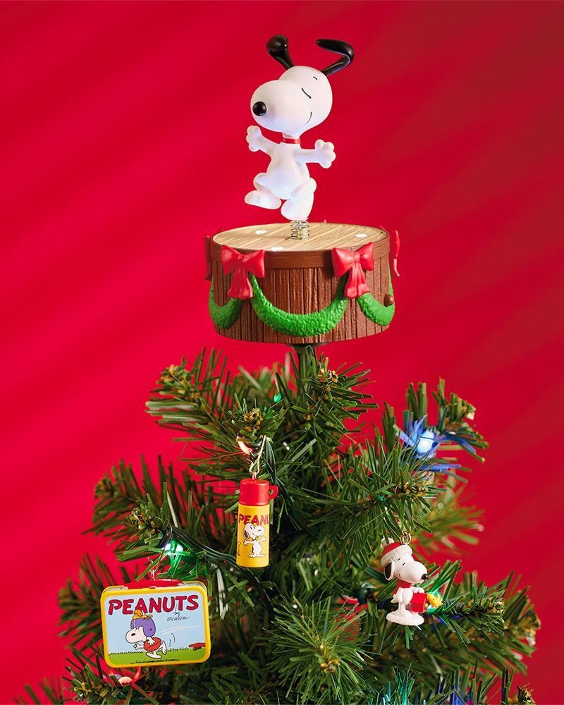 Dancing Snoopy The PEANUTS® Gang ShowToppers Mini Tree Topper Keepsake ...