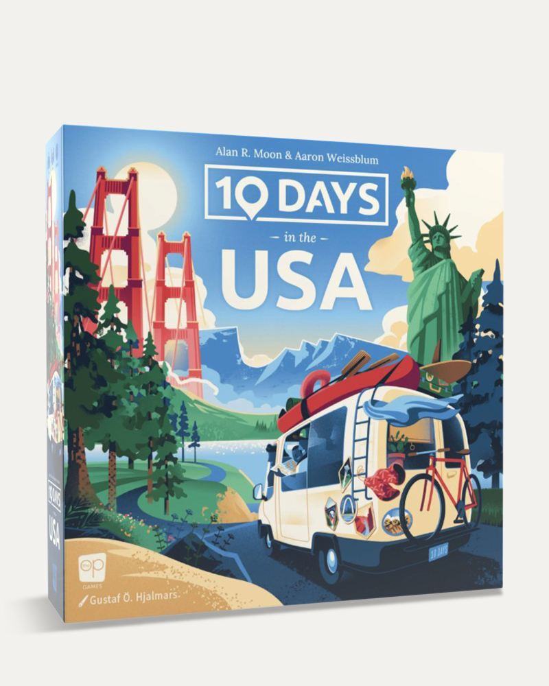 Ten Days In The USA Board Game