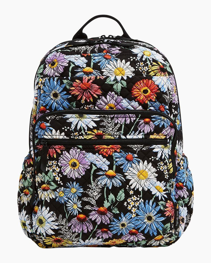 XL Campus Backpack in Daisies | Vera Bradley | The Paper Store display picture 3