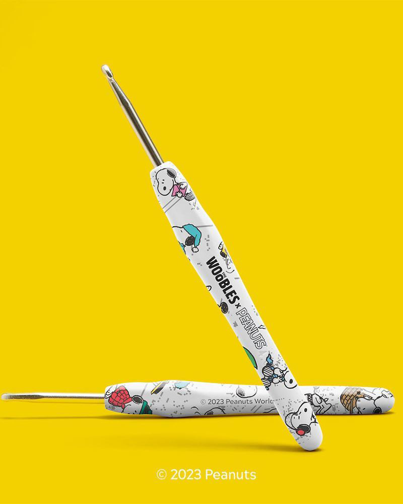 Custom Snoopy crochet hook
