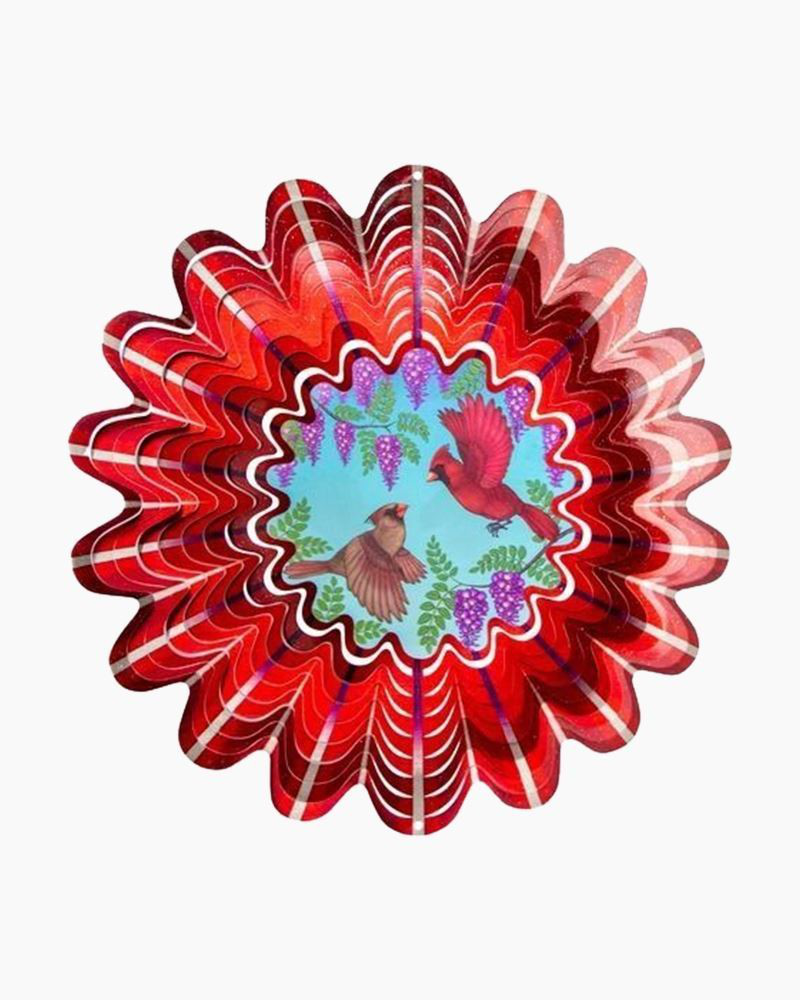 Spinfinity Designs Animated Cardinal Spinner