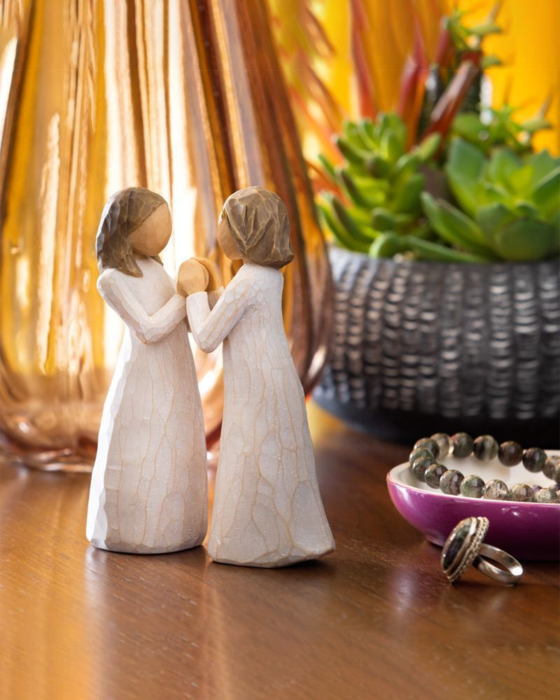 Sisters by Heart Figurine - Celebrating a treasured friendship of