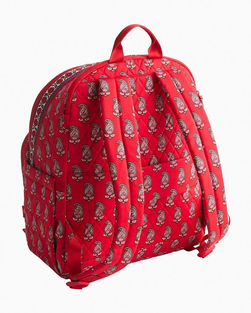 Bancroft Backpack in Flowering Paisley Goji Berry | Vera Bradley