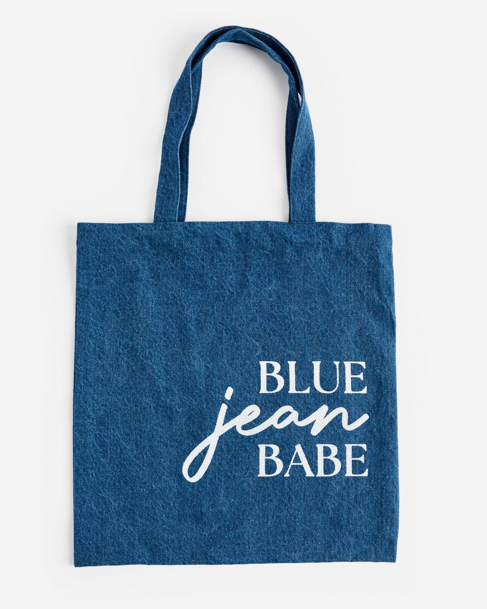 Blue Jean Babe Denim Tote Bag | The Paper Store | The Paper  display picture 1