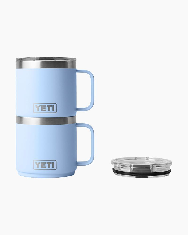 Rambler 14 oz. Stackable Mug in Big Sky Blue | YETI | The Paper Store