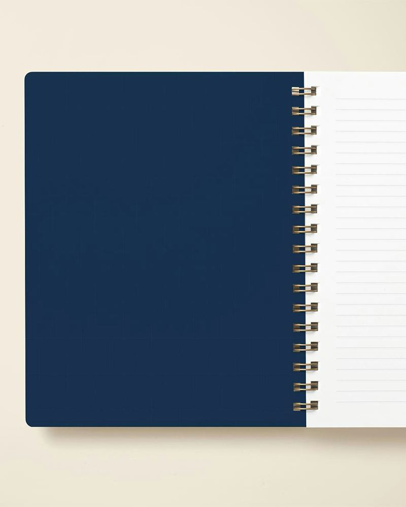 Notes Hardcover Spiral Lined Notebook | Papier | The Paper Store