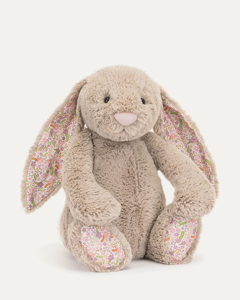 Small Blossom Beige Bunny Plush Toy | Jellycat | The Paper Store
