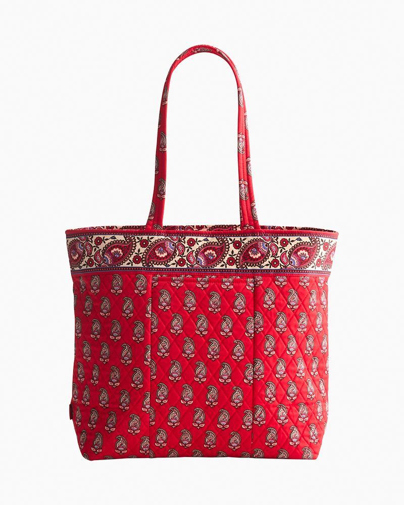 Original Zip Tote in Flowering Paisley Goji Berry | Vera Bradley