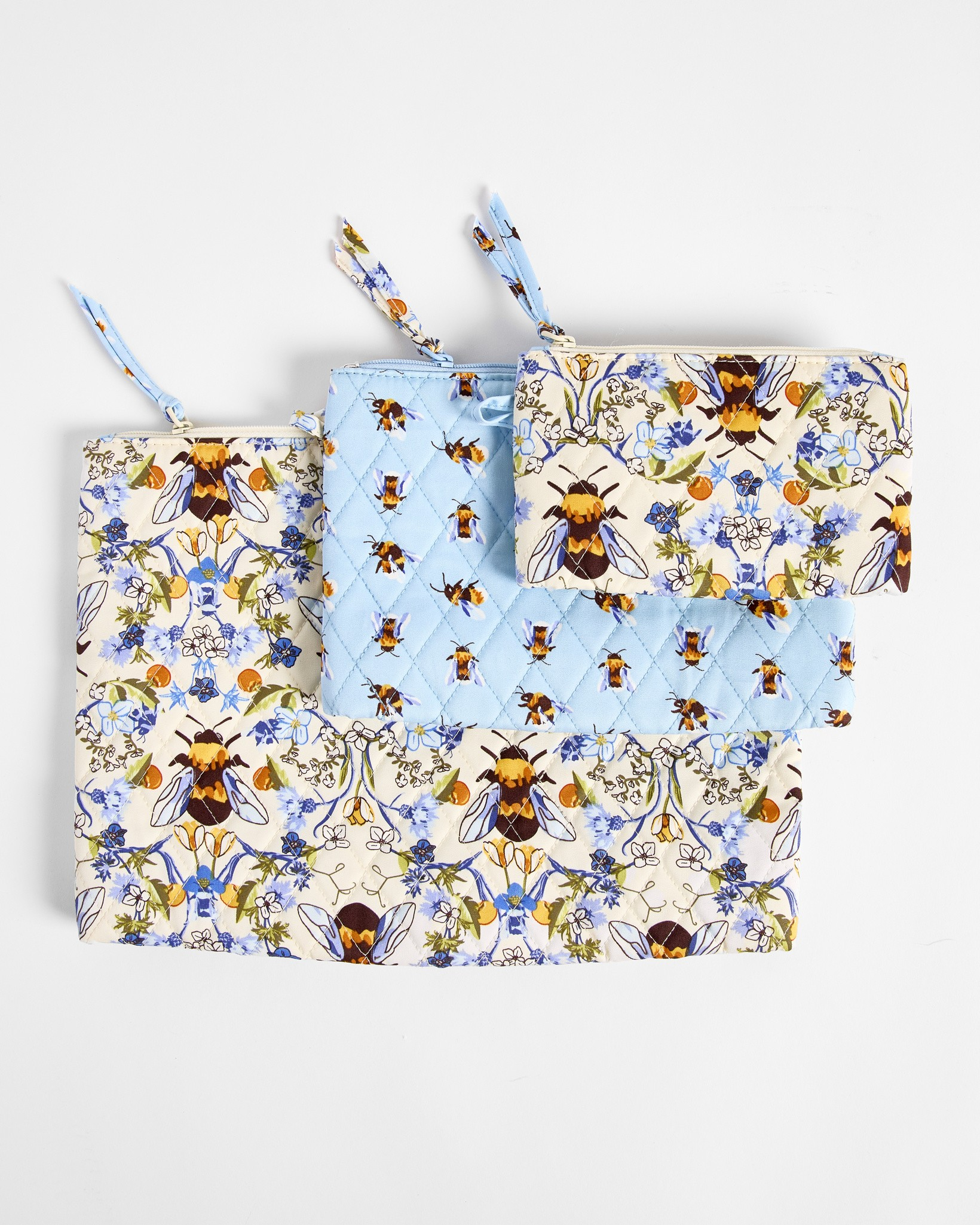 3 Pouch Set in Bee Garden | Vera Bradley | The Paper Store