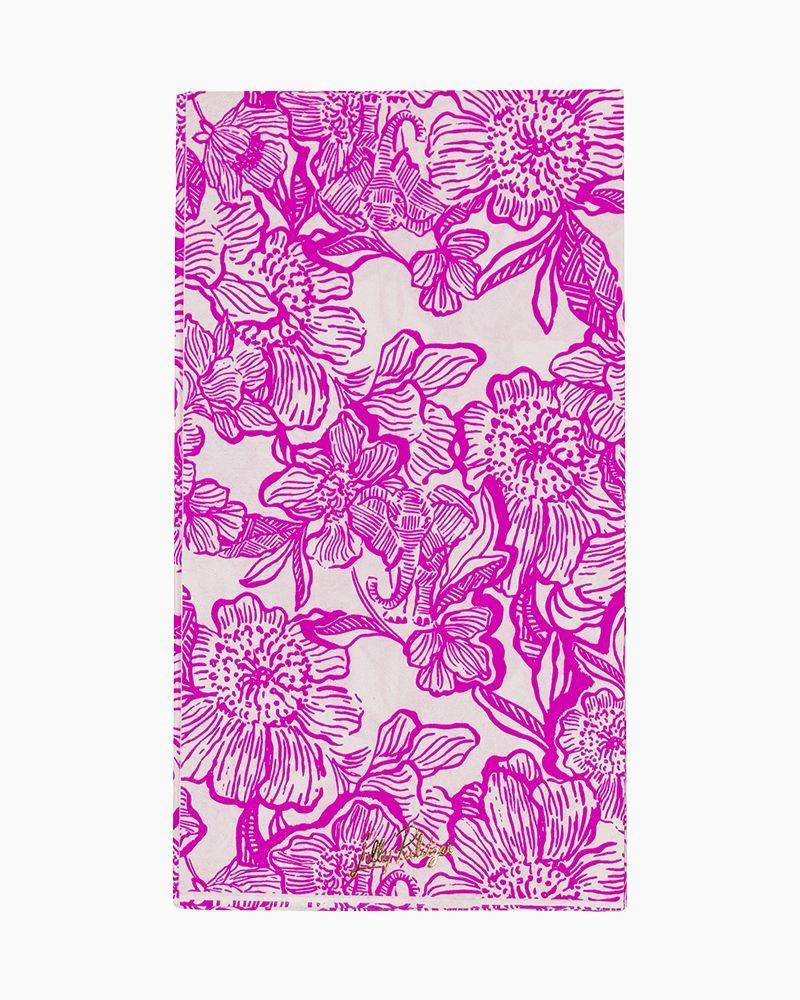 Lilly Pulitzer Paper Dinner Napkins - Unforgettable Pink - Thumbnail 2