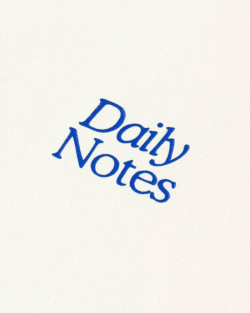 Daily Notes Softcover Lined Notebook | Papier | The Paper Store