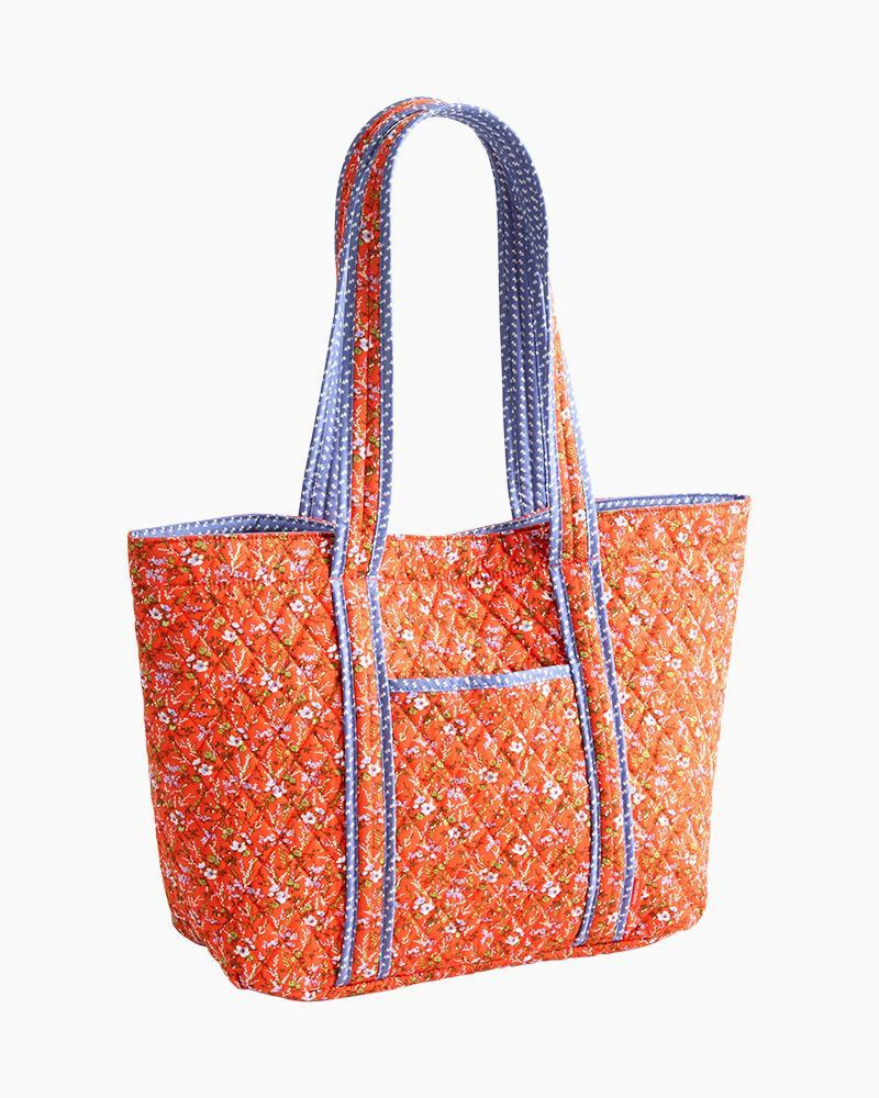 Hathaway Tote Bag in Wildflower Sprigs | Vera Bradley | The Paper