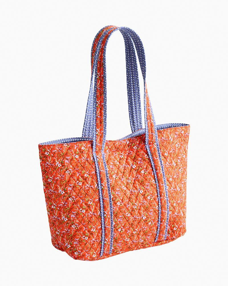 Hathaway Tote Bag in Wildflower Sprigs | Vera Bradley | The Paper