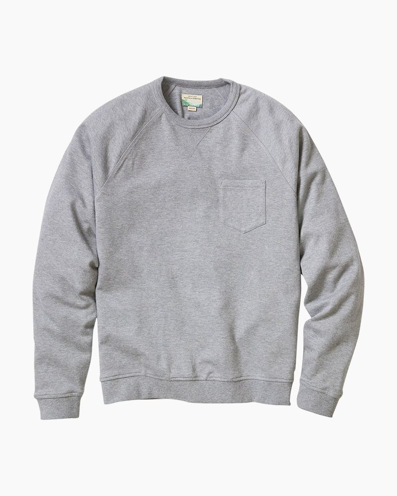Pacifica Stretch Raglan in Heather Grey | Marine Layer | The Paper Store