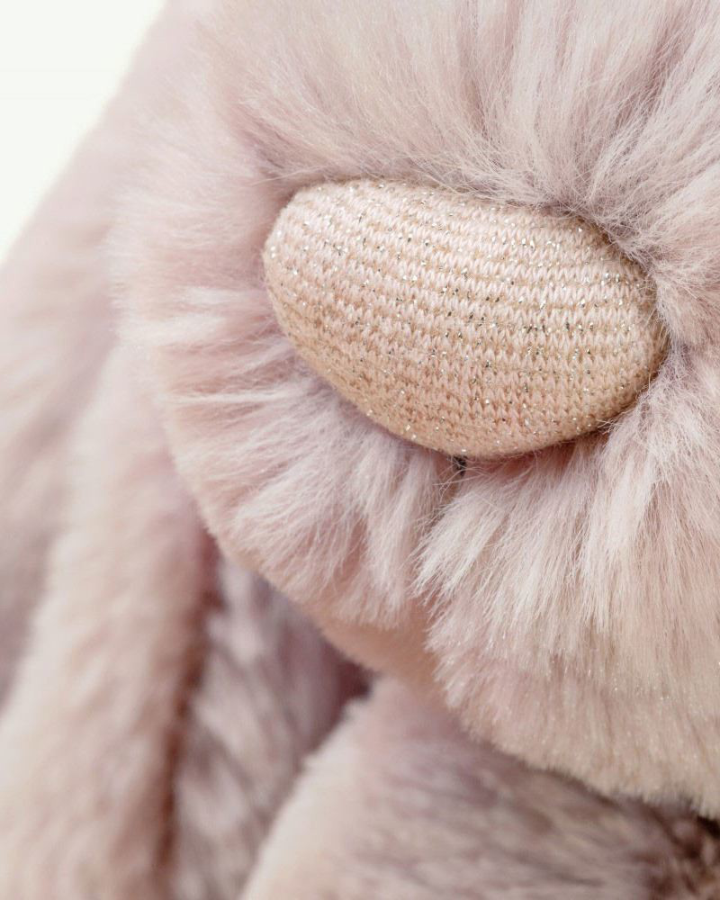 Medium Bashful Luxe Bunny Rosa Plush Toy | Jellycat | Uncharted