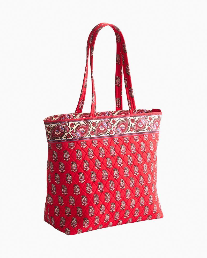 Original Zip Tote in Flowering Paisley Goji Berry | Vera Bradley
