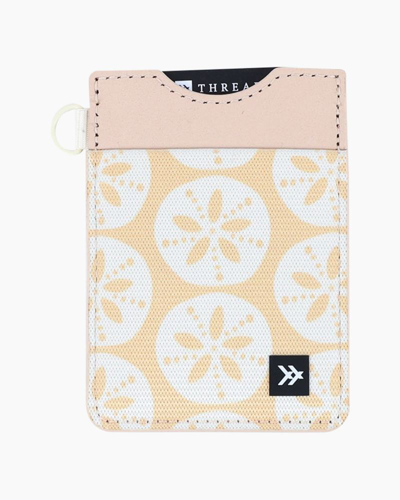 Sand Dollar Vertical Wallet | Thread Wallets | The Paper Store