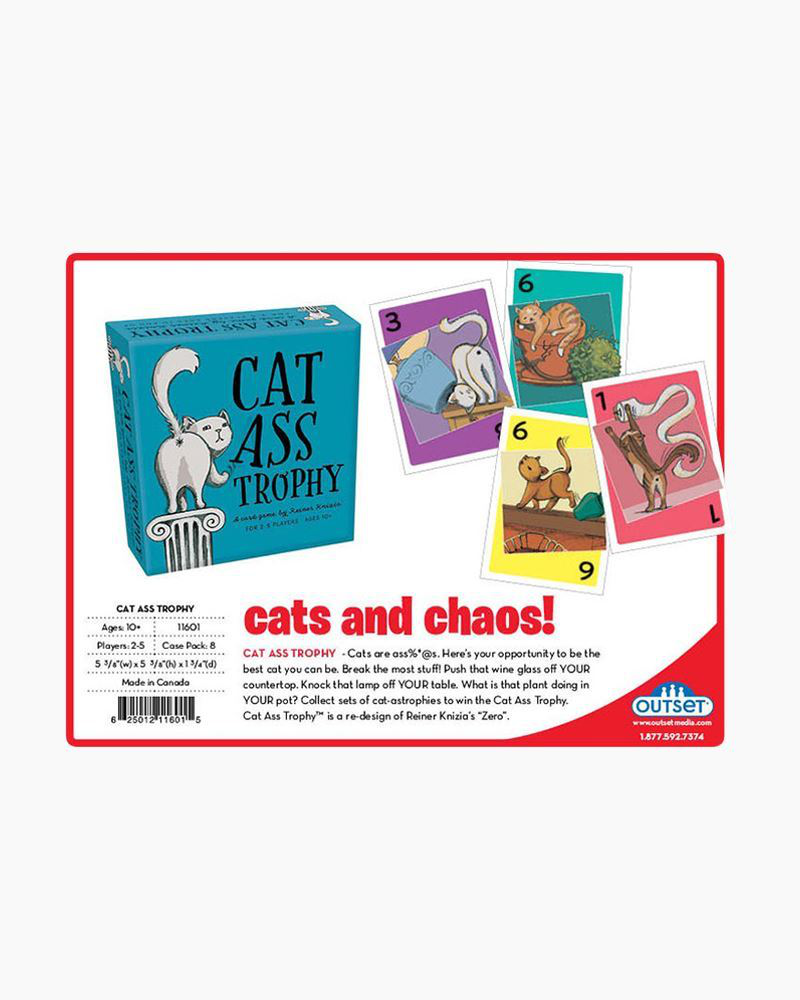 Cat Ass Trophy Game | Outset Media | The Paper Store