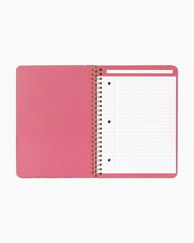 Small Spiral Notebook in Leaf Me Not Paisley | Vera Bradley | The Paper ...