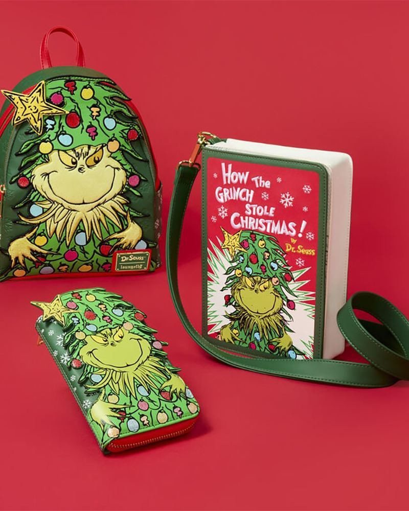 Loungefly Dr. Seuss How the Grinch Stole Christmas! Backpack