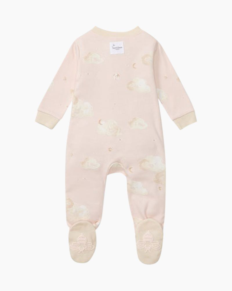 Good Night Sky Organic Cotton Sleep & Play One-Piece Pajamas in ...
