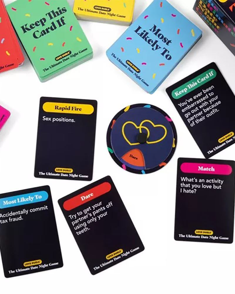 The Ultimate Date Night Game By Relatable - 300 Card Couples Game With Spinner For Date Nights