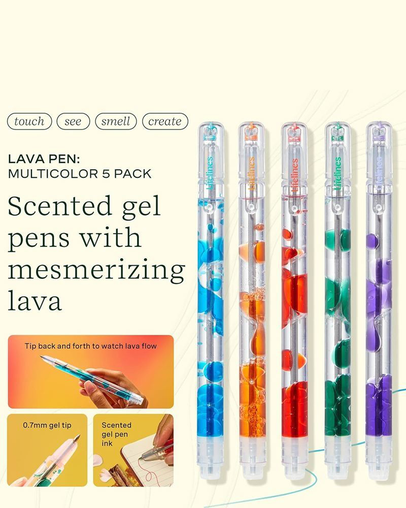 scented-lava-gel-pen-set-pack-of-5-lifelines-the-paper-store