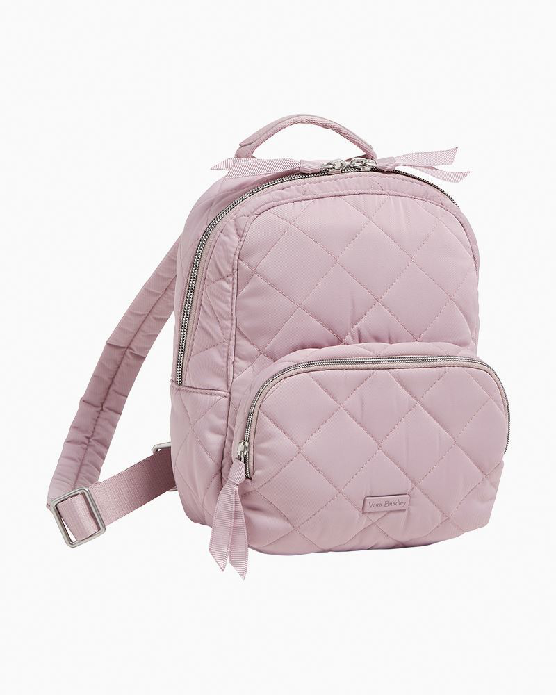 Vera Bradley Hydrangea Pink Mini Backpack in Performance Twill Mini Backpack - Performance Twill | Vera Bradley – Vera  main image 4
