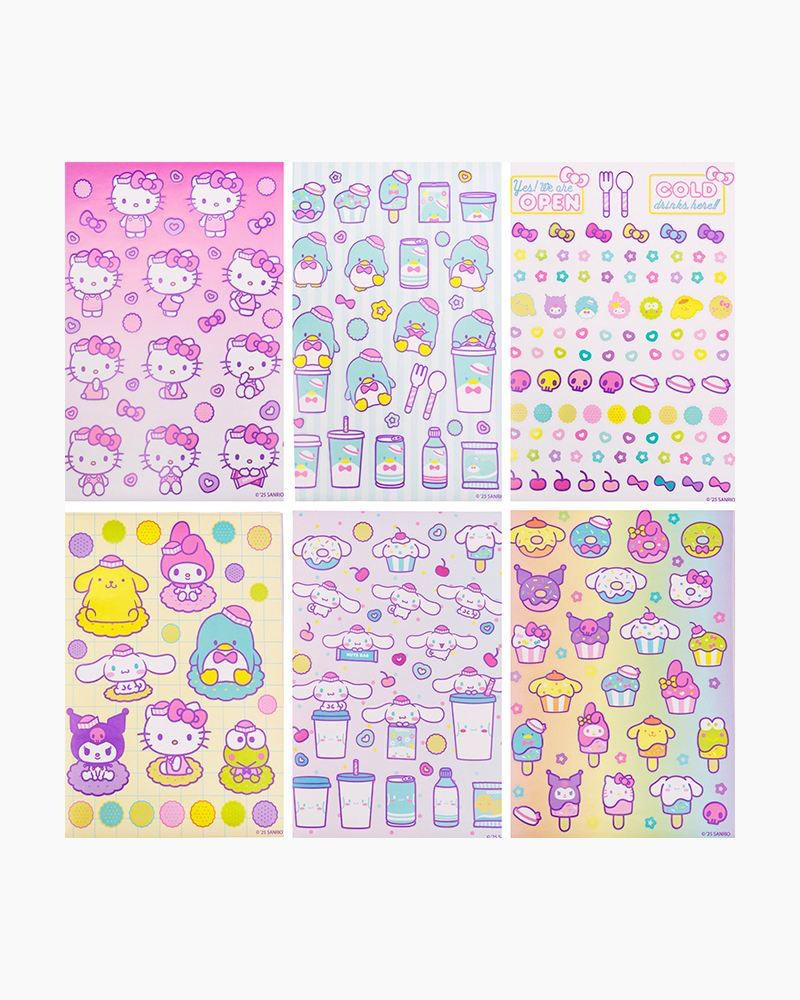 Hello Kitty and Friends Snack Shop Sticker Book | Horizon Group