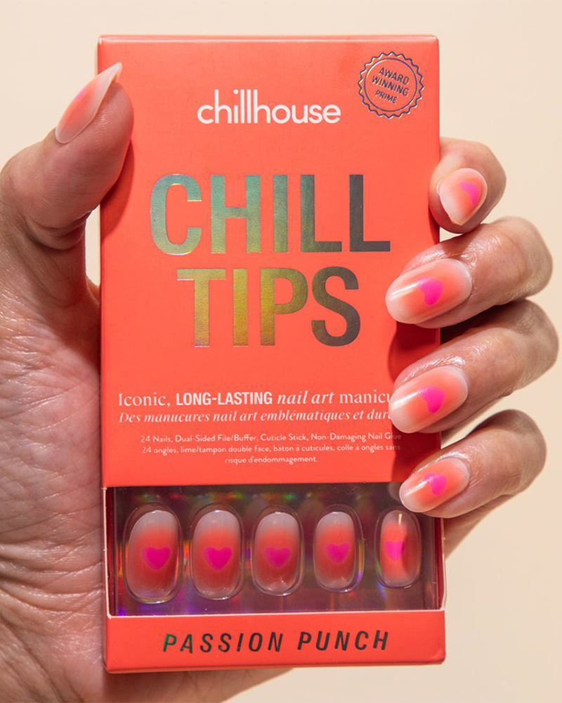Chillhouse Chill Tips Press-On Nails, Passion Punch | CVS