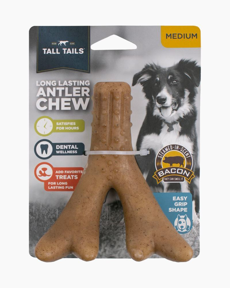 Medium Antler Chew Dog Toy | Tall Tails | The Paper Store