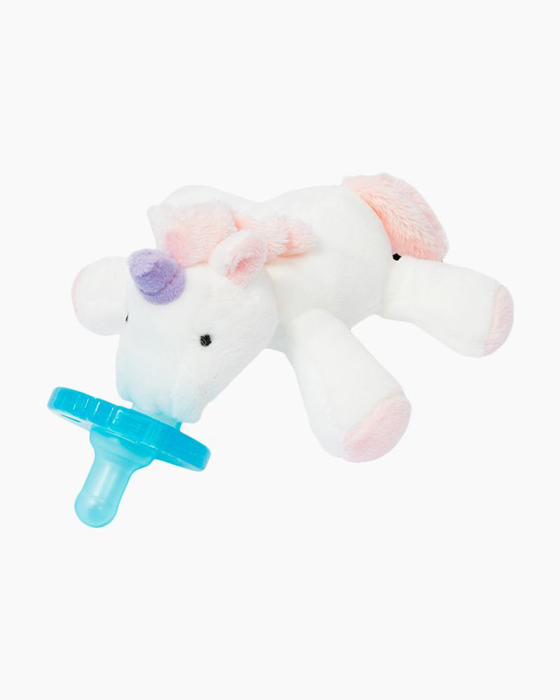 White Unicorn Pacifier Plush | Aurora World | The Paper Store