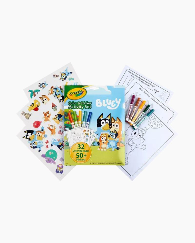 Bluey Color & Sticker Activity Set | Crayola | The Paper Store