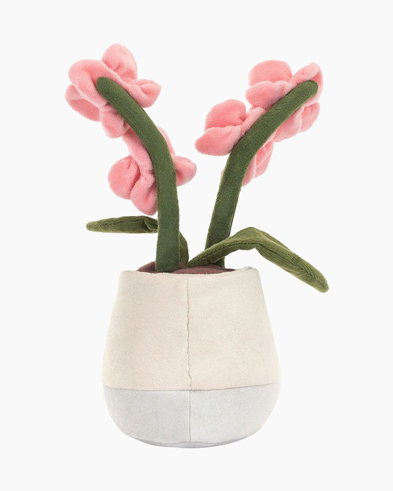  Pink Orchid ラン ぬいぐるみ Amuseables Pink Orchid Plush Toy | Amuseables | The Paper Store