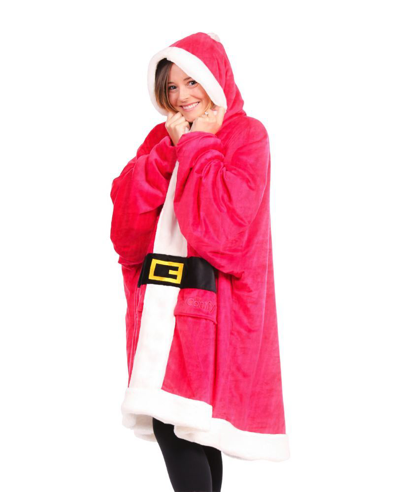 The Comfy® Dream™ Santa Claus Wearable Blanket The Comfy The Paper