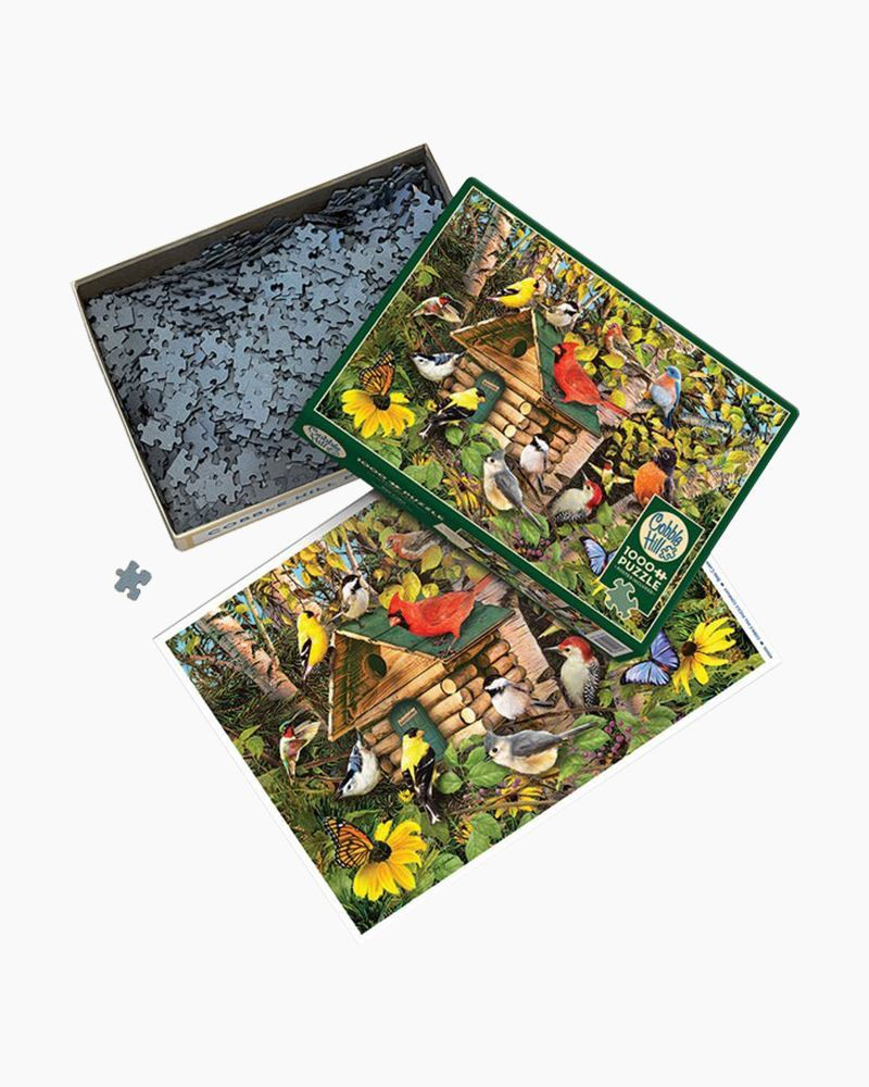 Bird Cabin Jigsaw Puzzle (1,000 pc.) | Outset Media | The Paper Store