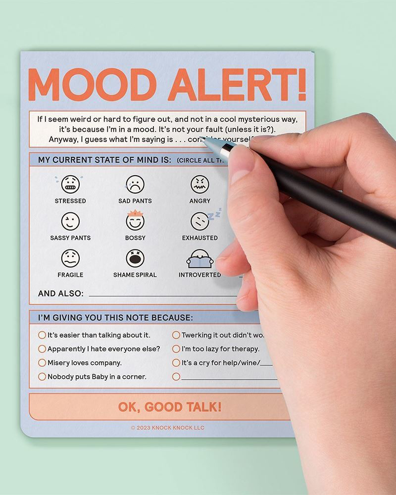 Today's Mood Nifty Note Pad (Pastel Version) | Hachette Book Group ...