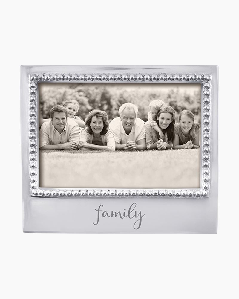 Family Statement Picture Frame (4x6in) | Mariposa | The Paper Store