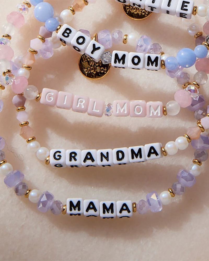 Mama Mother's Day Beaded Letter Bracelet | Little Words Project | The ...