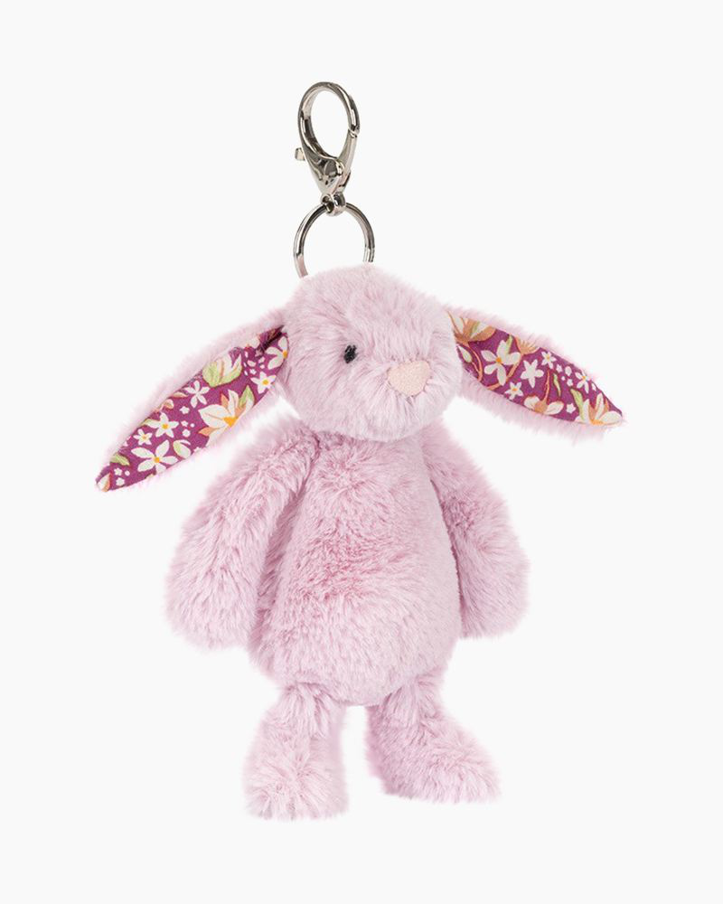Thistlepop Blossom Bunny Plush Bag Charm | Jellycat | The Paper Store
