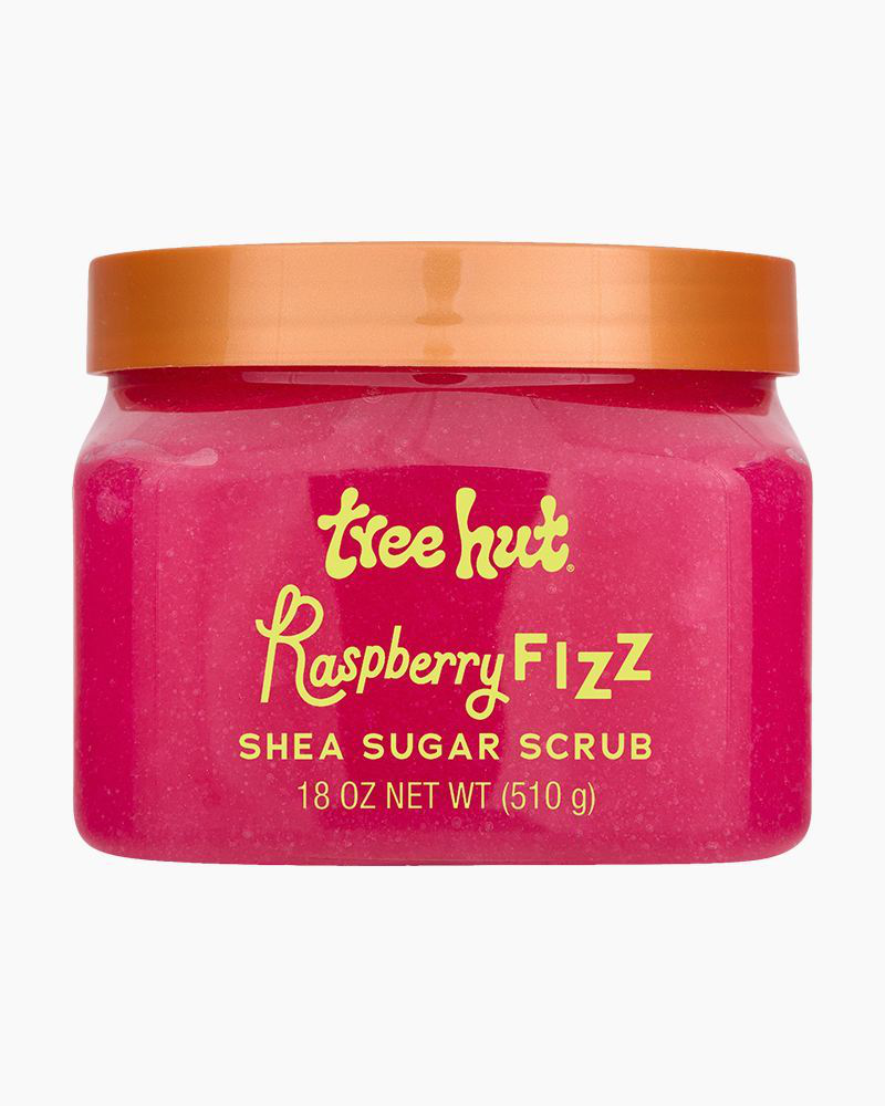Raspberry Fizz Shea Sugar Scrub | Tree Hut | The Paper Store