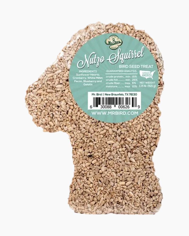 Nutso Squirrel Bird Seed Treat | Mr Bird | The Paper Store
