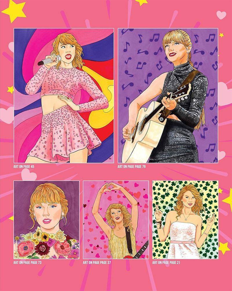 Super Fan-Tastic Taylor Swift Coloring & Activity Book | Fox