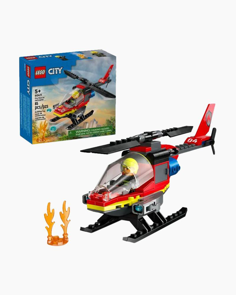 LEGO City Fire Rescue Helicopter - 60411
