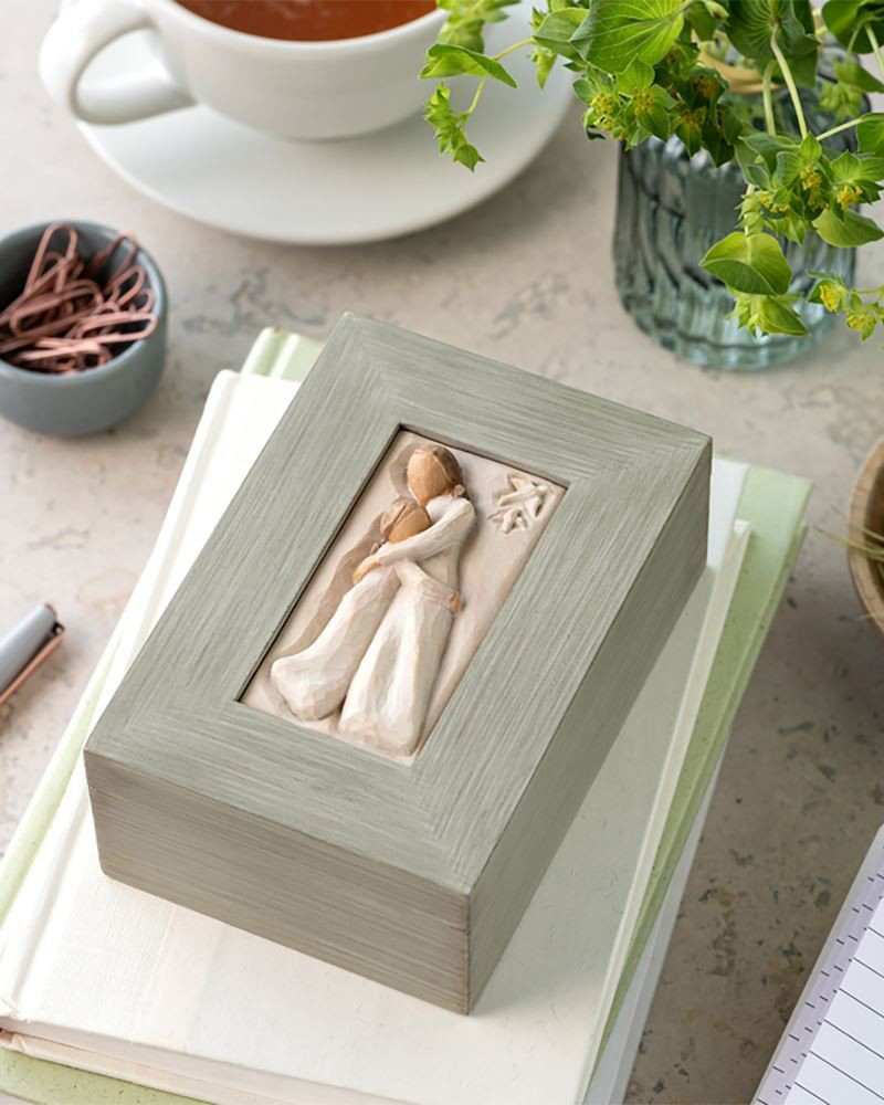 Mother and Daughter Memory Box - Protect and cherish; give wings