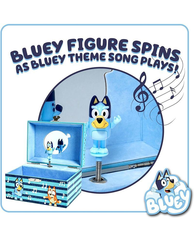 Bluey Musical Jewelry Box | H2W DBA Mini Treasures | The Paper Store