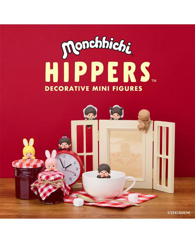 Monchhichi HIPPERS Decorative Mini Figure (Assorted) | Dreams USA