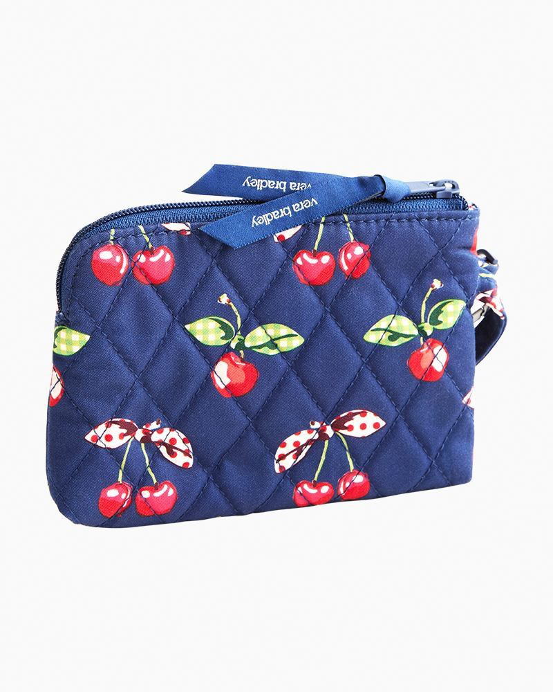 Clip & Zip Wristlet in Cherry Picking | Vera Bradley | The Paper Store